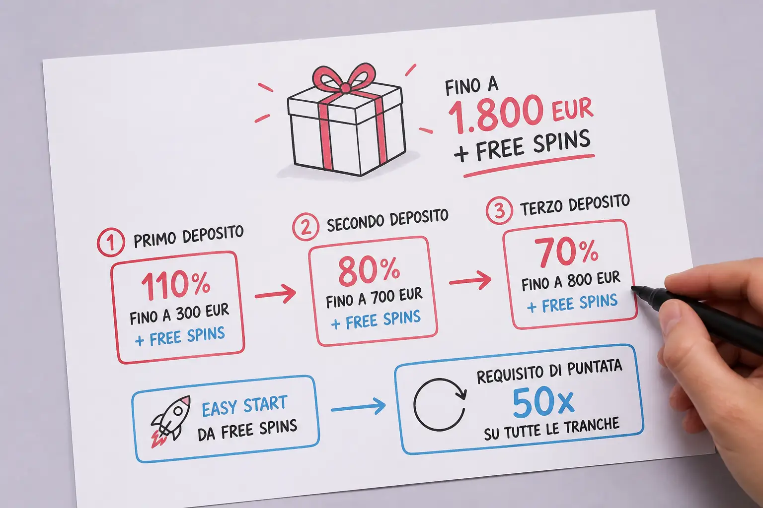 Wild Tokyo Casino Bonus – 110%+80%+70% su 3 Depositi + 600 Free Spin visual guide for Wild Tokyo